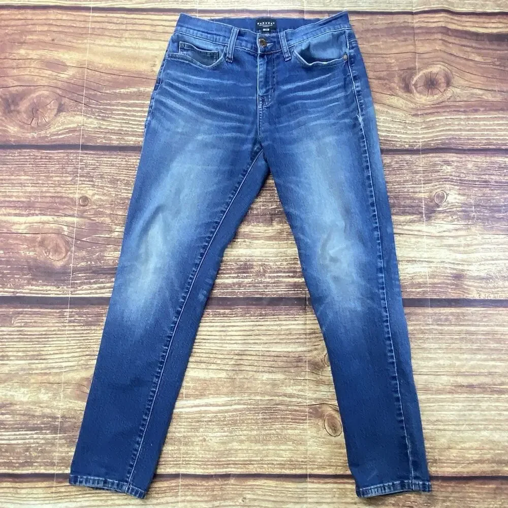 Request Jeans Mens Size 30x30 Blue Denim Slim Tapered